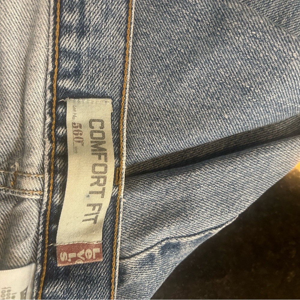 Men’s Comfort fit Levi Jeans 38x30. EUC Vintage - Picture 6 of 11